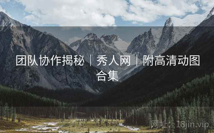 团队协作揭秘｜秀人网｜附高清动图合集